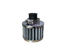 Filtro Aria Filtro Universale Mini Da 12 Mm Per Moto 13963-4 Aria Fredda, Sfiato Del Basamento Ad Alto Flusso, Accessori Auto, Filtri Aspirazione Filtro Dell'aria Auto(Silvery)