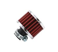 Filtro Aria Filtro Universale Mini Da 12 Mm Per Moto 13963-4 Aria Fredda, Sfiato Del Basamento Ad Alto Flusso, Accessori Auto, Filtri Aspirazione Filtro Dell'aria Auto(Red)