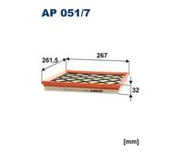 FILTRON AP 051/7 Aria - per AUTOVETTURE + VEICOLI COMMERCIALI