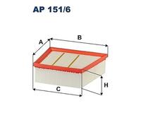 Filtro aria FILTRON AP 151/6