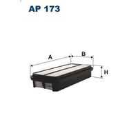 Filtro aria FILTRON AP 173 per VITARA (ET, TA, TD) 1.6 1990-1998