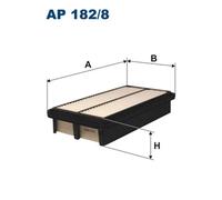 Filtron Filtro dell' aria, AP182/8