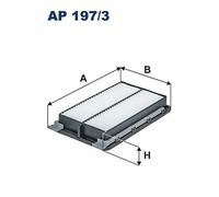 Filtro Aria FILTRON AP 197/3 Per HYUNDAI, KIA