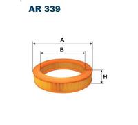 Filtro aria FILTRON AR 339 per GEO TRACKER Cabrio 1.6 1988-1998