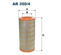 Filtro aria FILTRON AR 350/4 per FORD Cargo 6.224 1982-1996