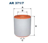 Filtro aria FILTRON AR 371/7 per AUDI A7 3.0 TDI quattro
