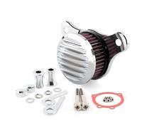 Filtro aria for Dyna Softail Touring 1993-2017 Cavo acceleratore Delphi FI CV Carb Base in alluminio(Chrome Red)