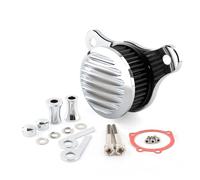 Filtro aria for Dyna Softail Touring 1993-2017 Cavo acceleratore Delphi FI CV Carb Base in alluminio(Chrome Black)