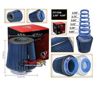 Filtro Aria Fredda Universale Rotondo BLU Per Estate Wagon/LeSabre/Limited