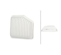 HELLA 8ZA 366 132-331 Filtro aria