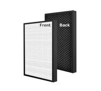 Filtro Aria HEPA + Carbone 2 In 1 250x250x30mm For Purificatore D'aria, Compatibile Con BONECO, H300 H400