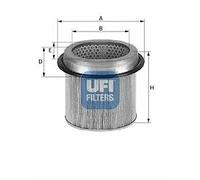 FILTRO ARIA HYUNDAI H-1 GALLOPER KIA MITSUBISHI PAJERO I ECLIPSE UFI 27.171.00