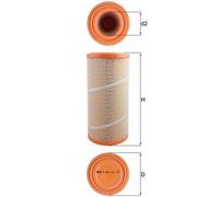Filtro Aria Inserto Filtro MAHLE per Quotidiano IV Pritsche/Telaio