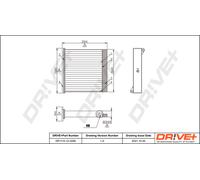 Filtro Aria Interna Drve+ DP1110.12.0289 Per MITSUBISHI