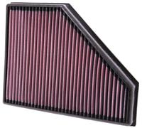 K&N Filtro Aria Sportivo 33-2942 100% cotone lavabile e riutilizzabile per BMW Serie 1 E81/E82/E87