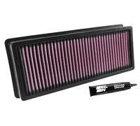 K&N Engineering - Filtro aria sostitutivo 33-3028 - Lavabile, riutilizzabile, ad alto flusso