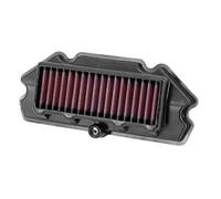 K&N Filtro aria KA-6512 compatibile con Kawasaki EX650R Ninja 2012-2013 High-Flow