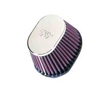 §Filtro Aria Ovale Conico cromo K&N Universal OFS§