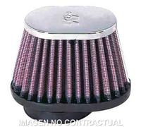 Filtro Aria K&N Cromato Universale 2flg,4 X 3b. 3 X 2t per Moto