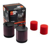 Filtro Aria K&N HA-5100 per Honda VTR 1000 SP1 SP2 SC45 Anno di Cost. 2000-2006