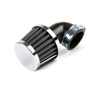 Filtro aria KN curvo 90 gradi d.35mm cromo