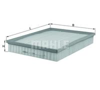 Filtro aria KNECHT LX 1294 per OPEL VECTRA 1.9 CDTI (F68)