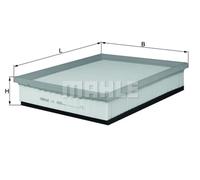 Filtro aria KNECHT LX 1656 per RENAULT MASTER 2.5 dCi