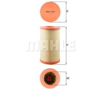 Filtro aria MAHLE KNECHT LX 2088