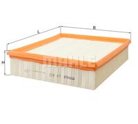 MAHLE ORIGINAL Filtro aria
