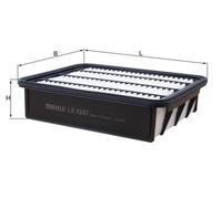 Filtro aria KNECHT LX 4247 per LAND CRUISER PRADO (_J15_) 2.8 2018-