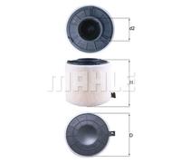 Filtro aria KNECHT LX 4407