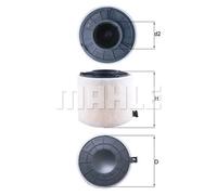 MAHLE LX 4407 Filtro aria