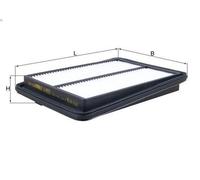 Filtro aria KNECHT LX 4551 per RENAULT KOLEOS II (HC_) 1.6 2016-