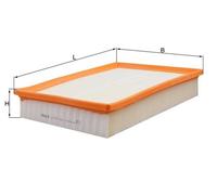 Filtro aria KNECHT LX 4757