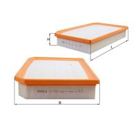 MAHLE ORIGINAL LX 4783 Filtro aria