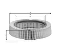 MAHLE LX 61 Filtro aria