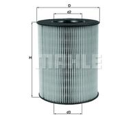 Knecht Filter Filtro aria LX 794 per Mercedes-Benz Vaneo Classe A