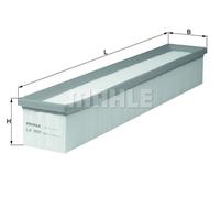 Filtro aria MAHLE KNECHT LX 939