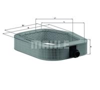 MAHLE ORIGINAL Filtro aria LX 990 - Knecht Filter