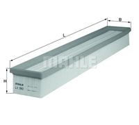 Filtro aria KNECHT LX 992 per MERCEDES W203)