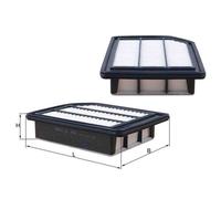 Filtro Aria Knecht LX3901 Suzuki Vitara 2015-2024 Sx4 S-Cross 2013-2024