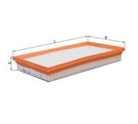 Filtro aria KNECHT LX4922