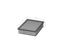 MAHLE LX 1078 Filtro aria