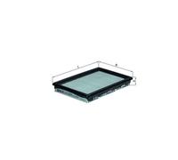 Filtro aria KNECHT LX 1269