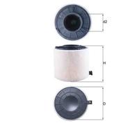 Filtro aria KNECHT LX 4407