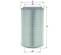 Filtro aria LX 913 KNECHT per ALFA ROMEO LANCIA
