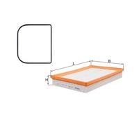 MAHLE Filtro aria LX977D
