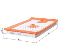 FILTRO ARIA LX3525 GOLF PASSAT TIGUAN AUDI A1 A3 Q2 Q3 OCTAVIA FABIA IBIZA LEON
