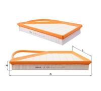 Filtro aria KNECHT LX1091/1