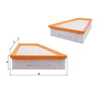 Filtro Aria Mahle LX 1885 per Ford Volvo